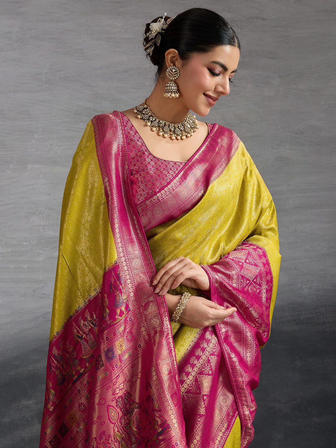 Woven Design Art Silk Saree
