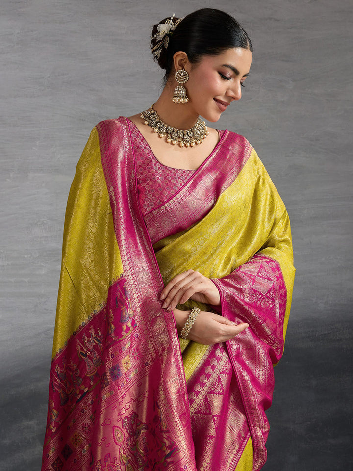 Woven Design Art Silk Saree