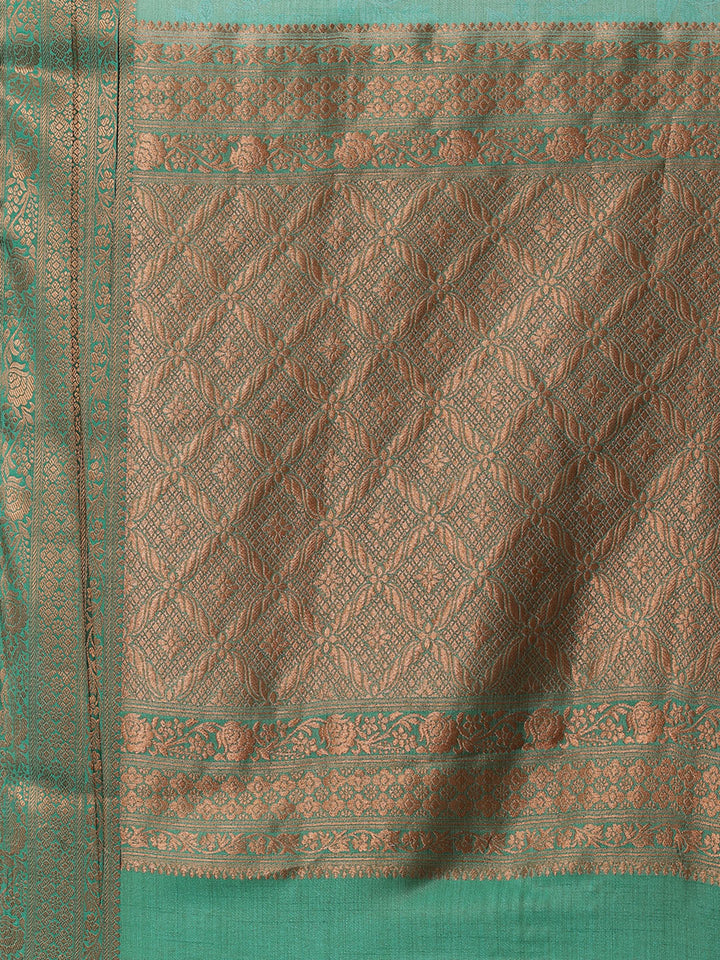 Zari Booti Handloom Woven Saree