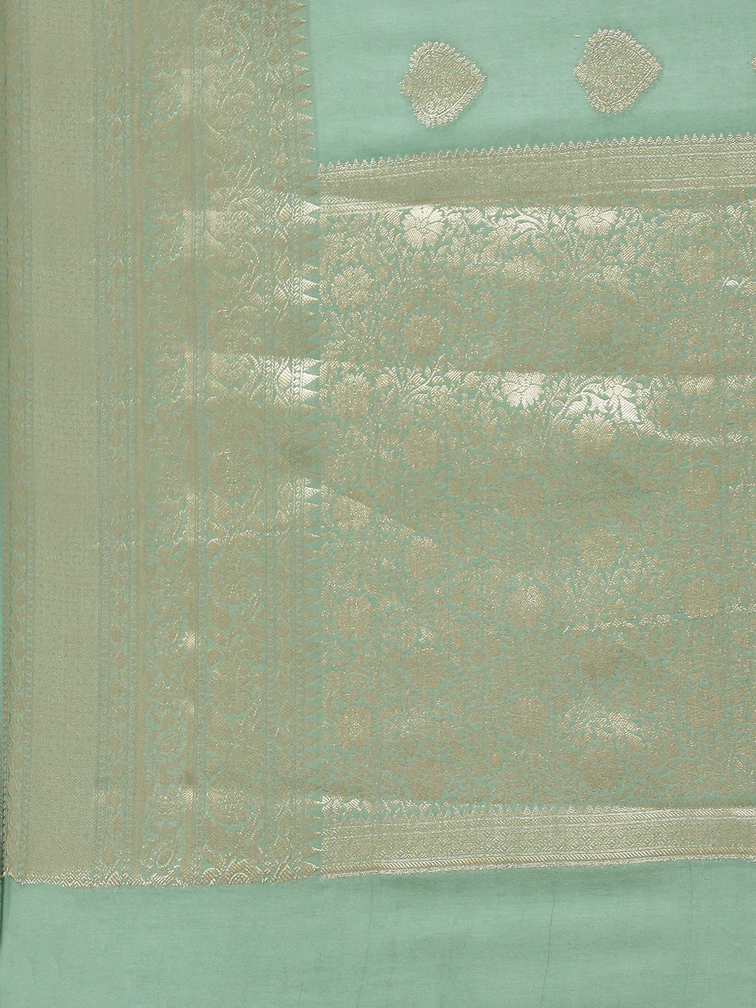 Zari Booti Cotton Woven Saree