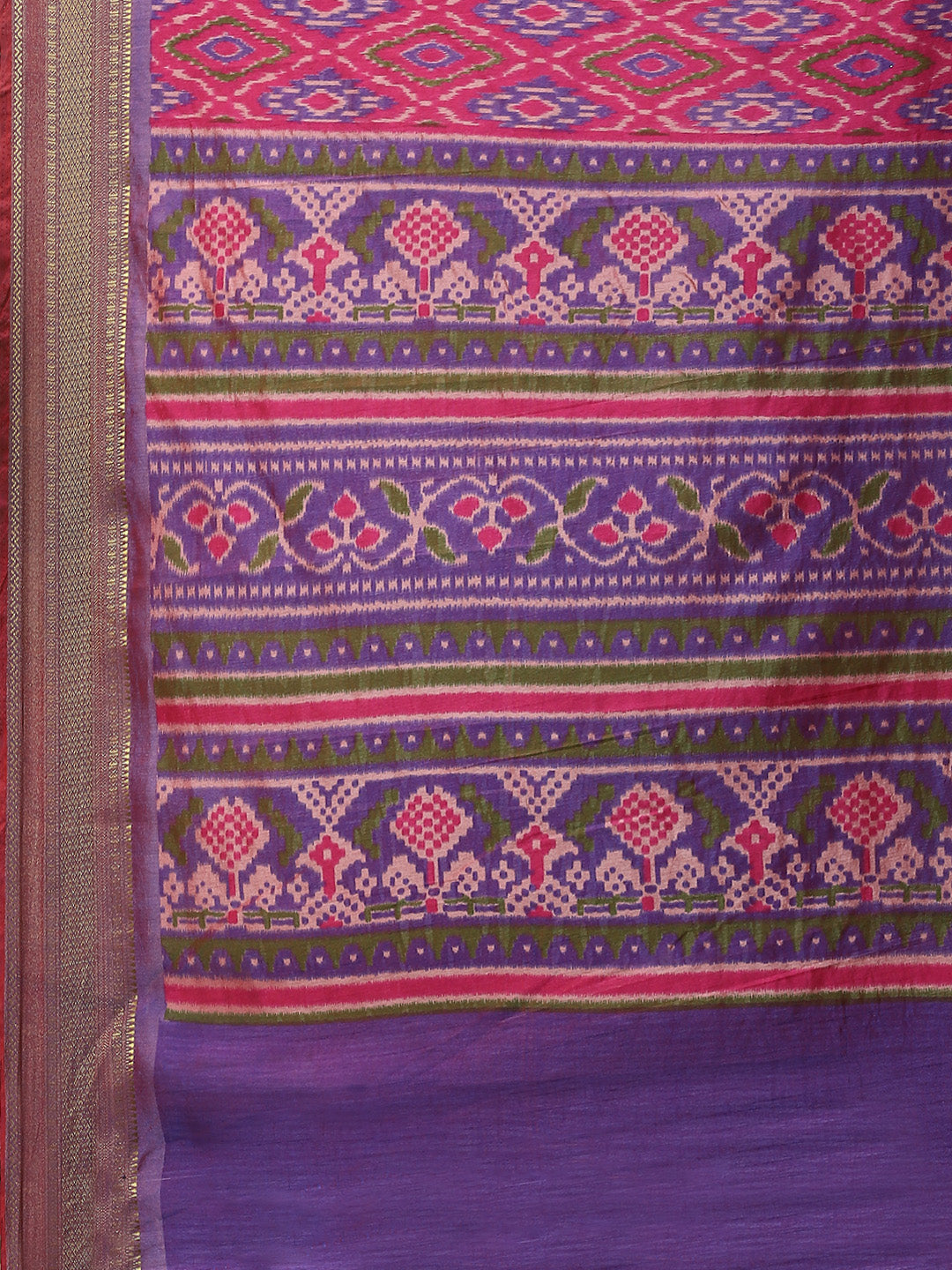 Patola Printed Handloom Saree
