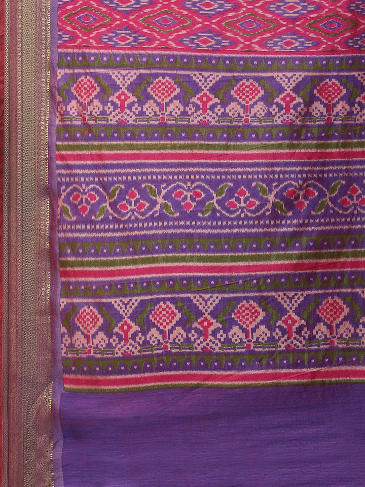 Patola Printed Handloom Saree