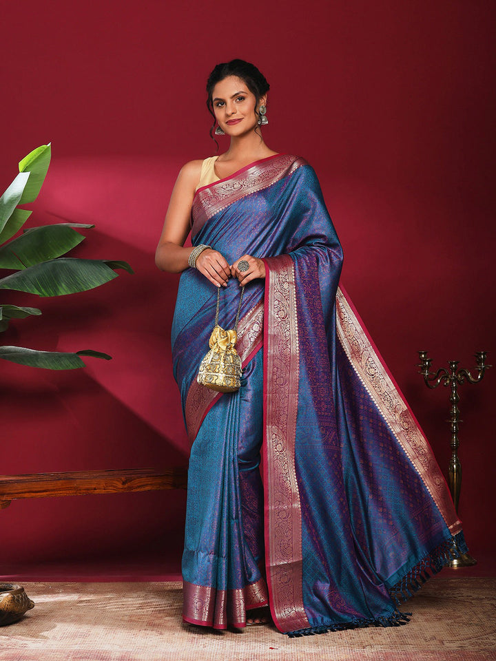Woven Design Art Silk Saree