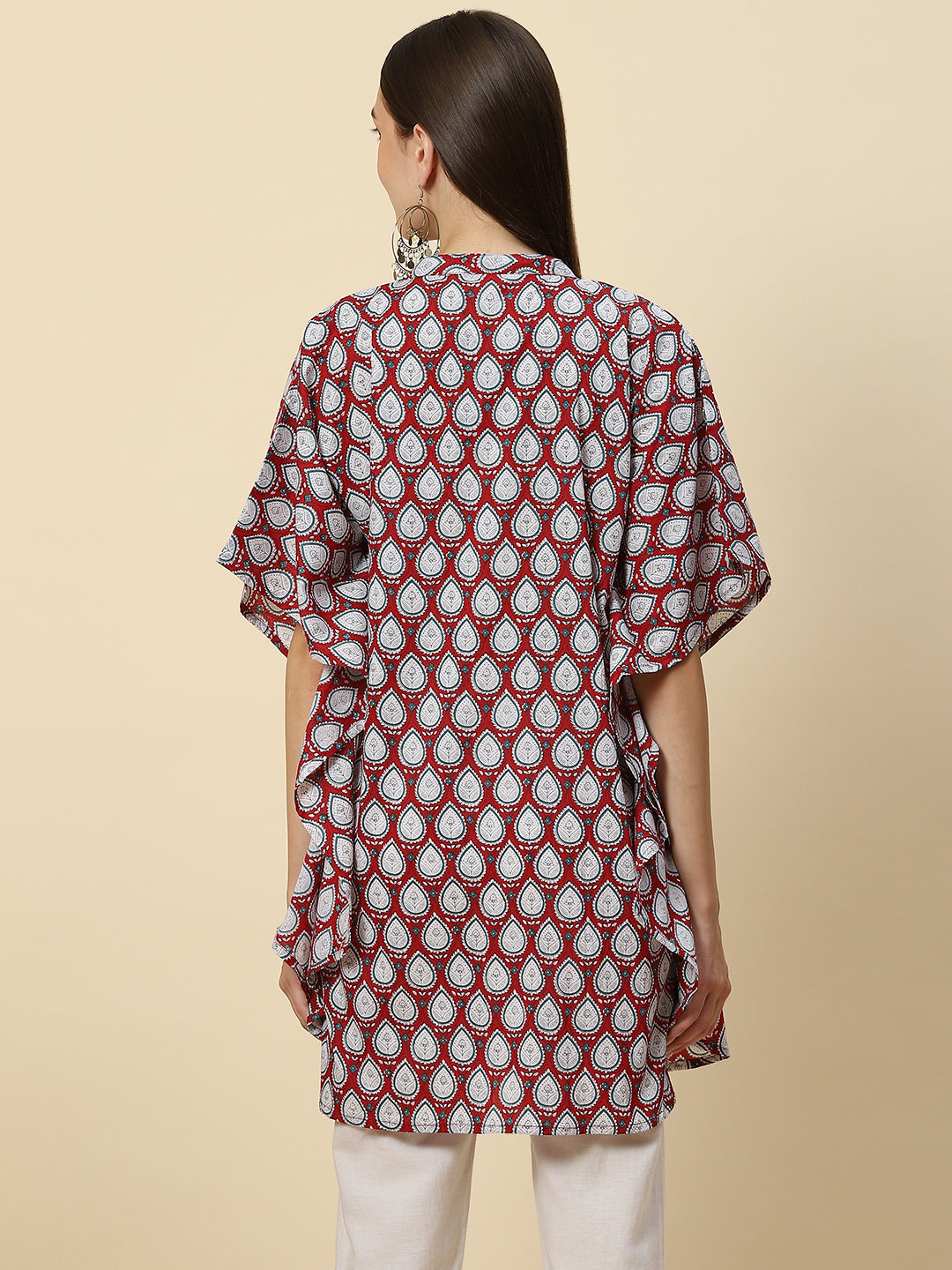 Printed Cotton Kaftan Kurta