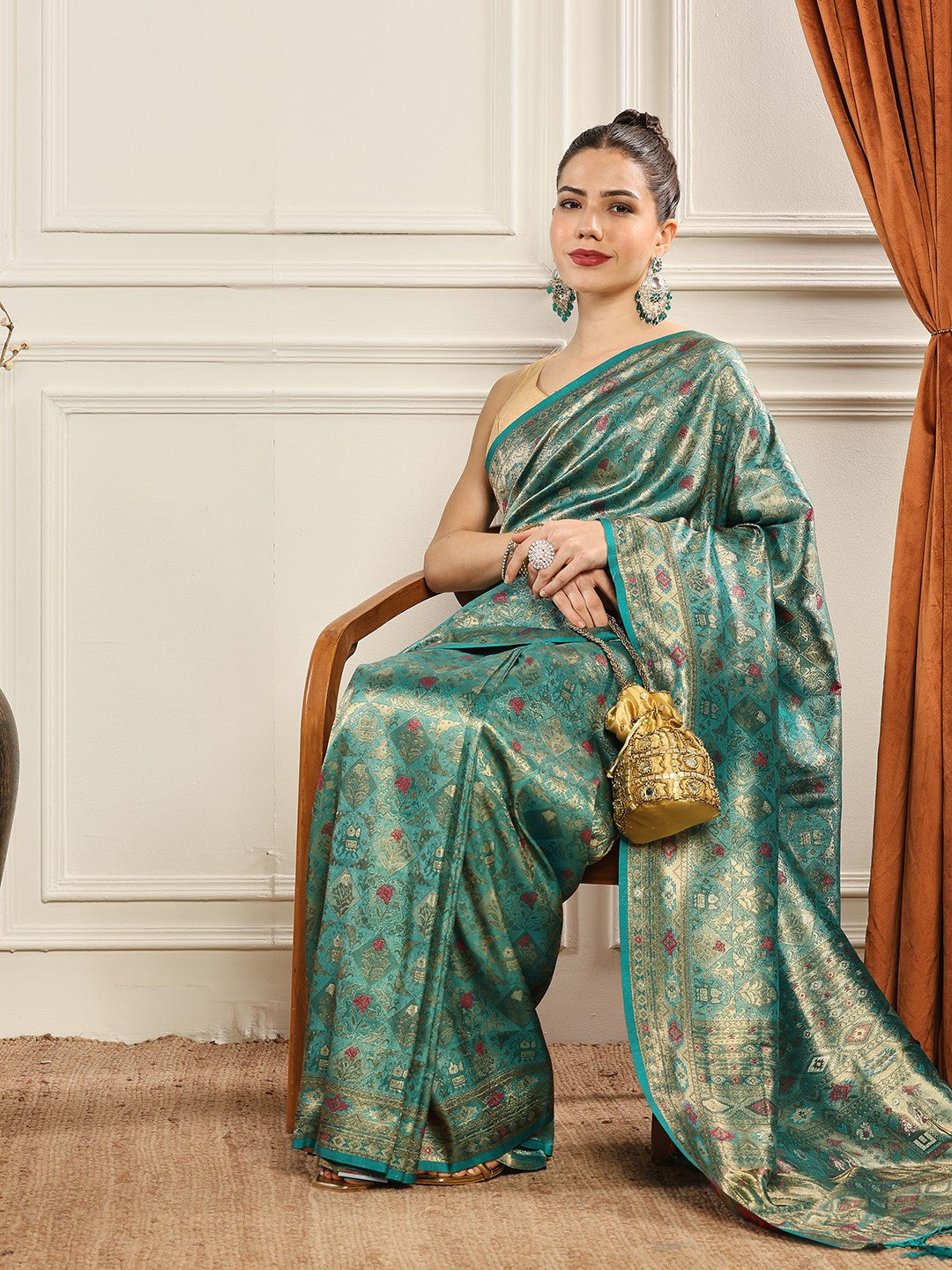 Woven Design Art Silk Saree