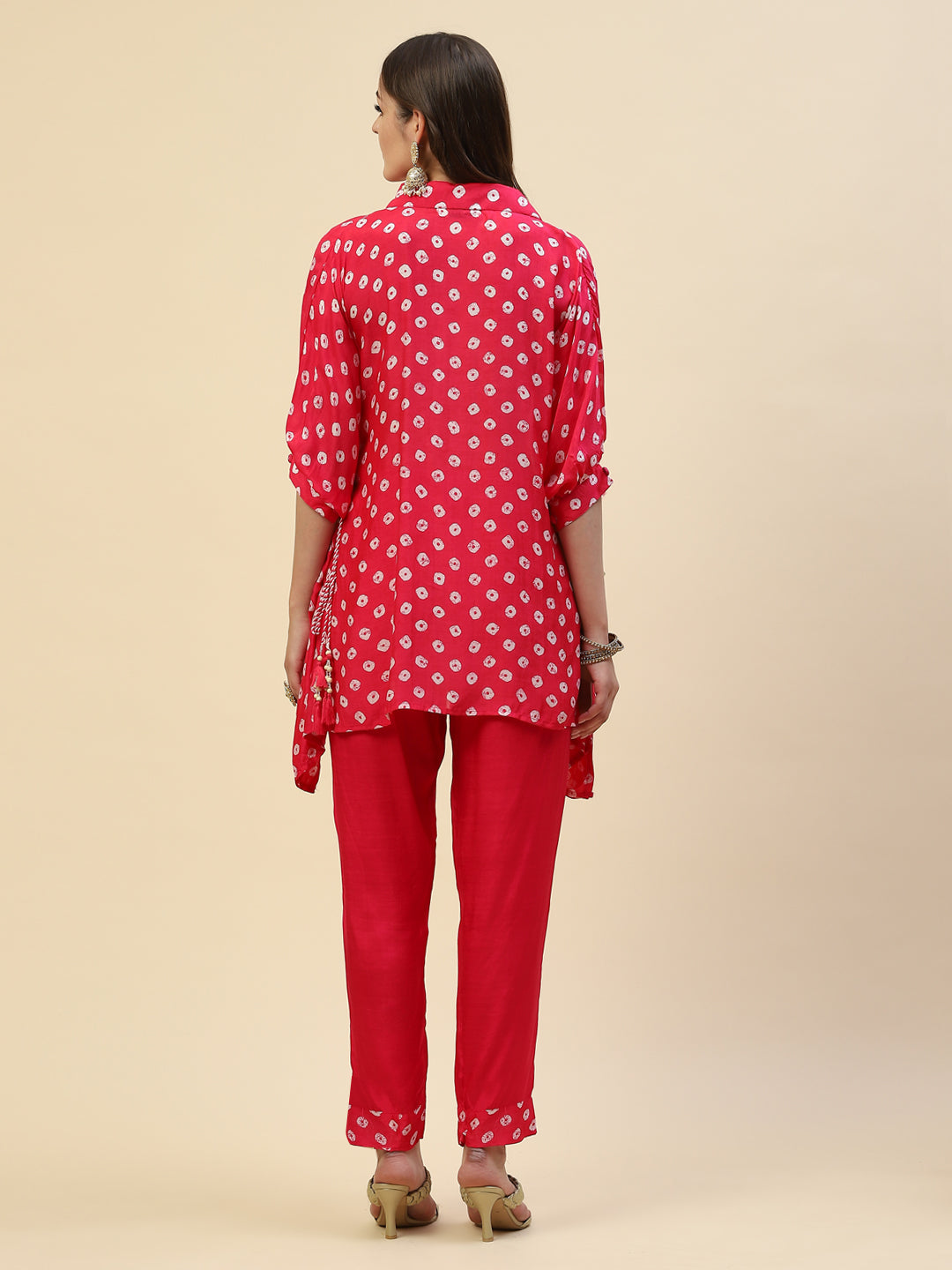 Printed Muslin Kurta With Pants