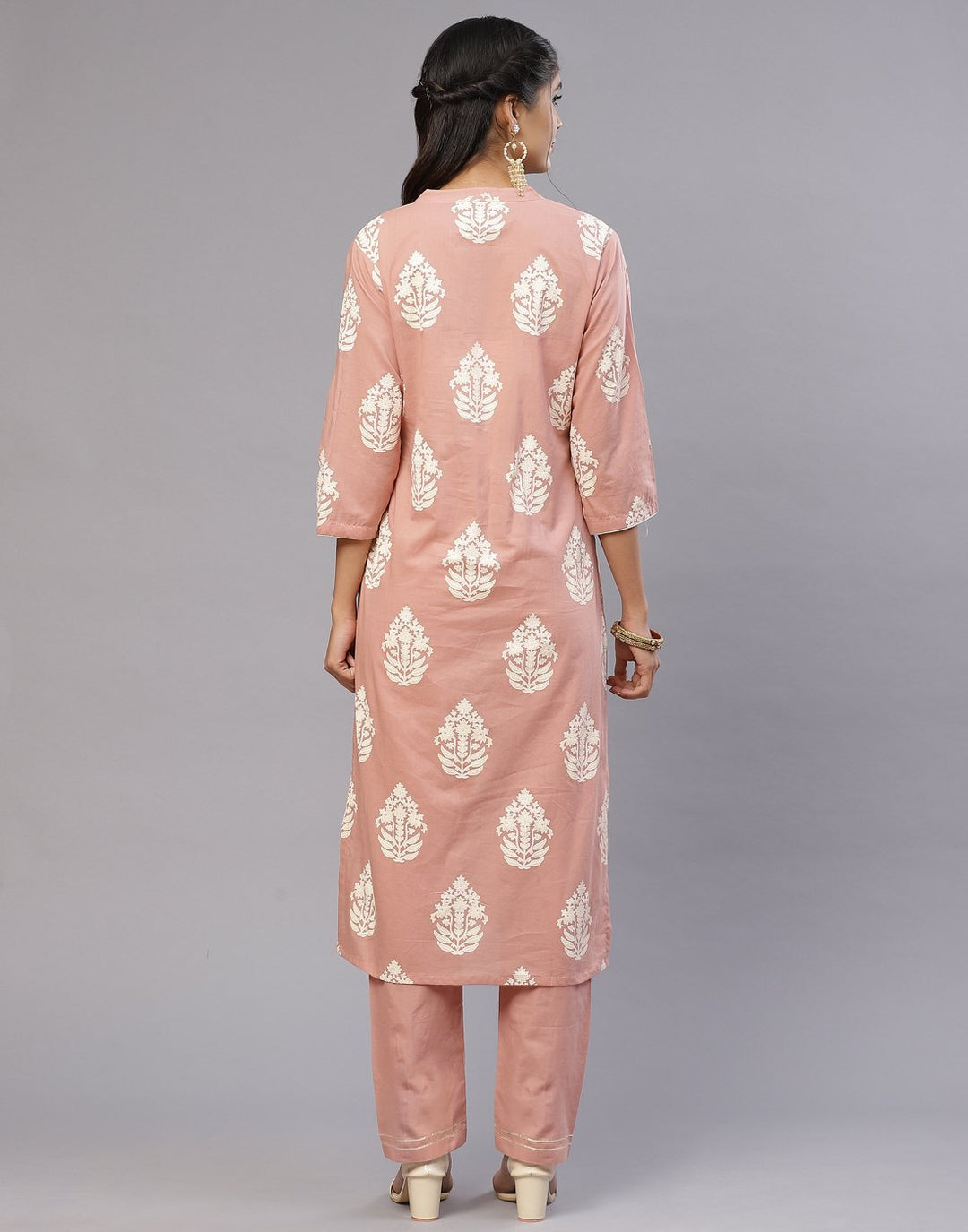 Cotton Printed Kurti Palazzo Set