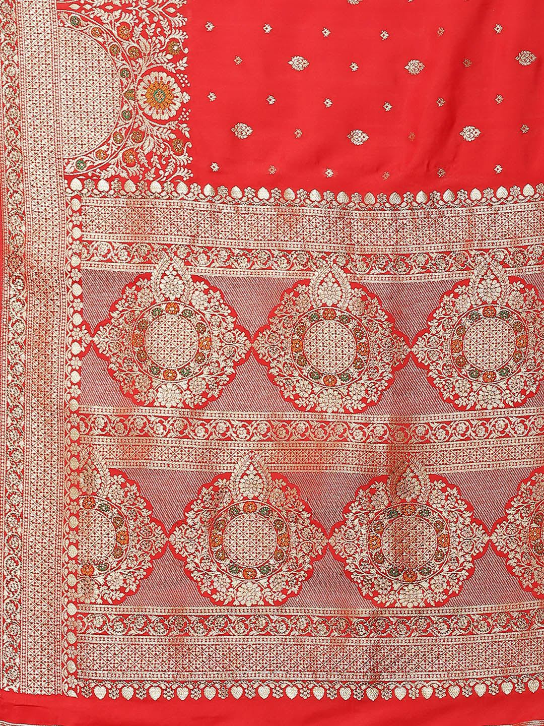 Banarasi Saree with Stone Booti