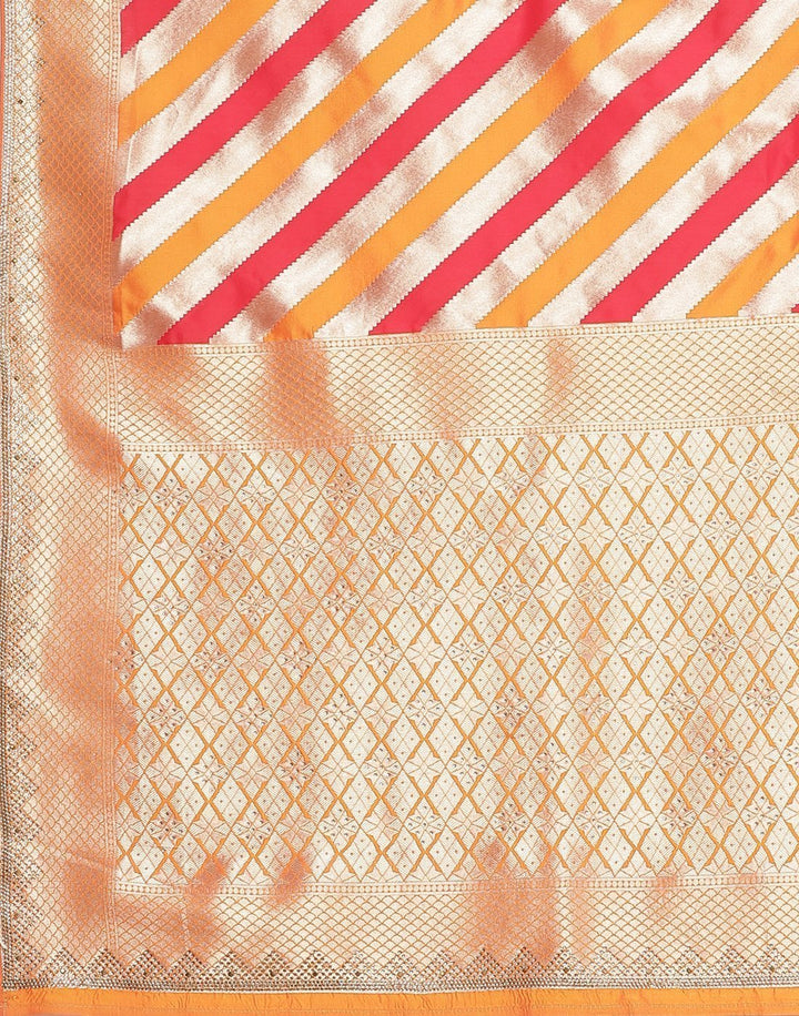 MBZ Meena Bazaar-Banarasi Art handloom Silk Saree