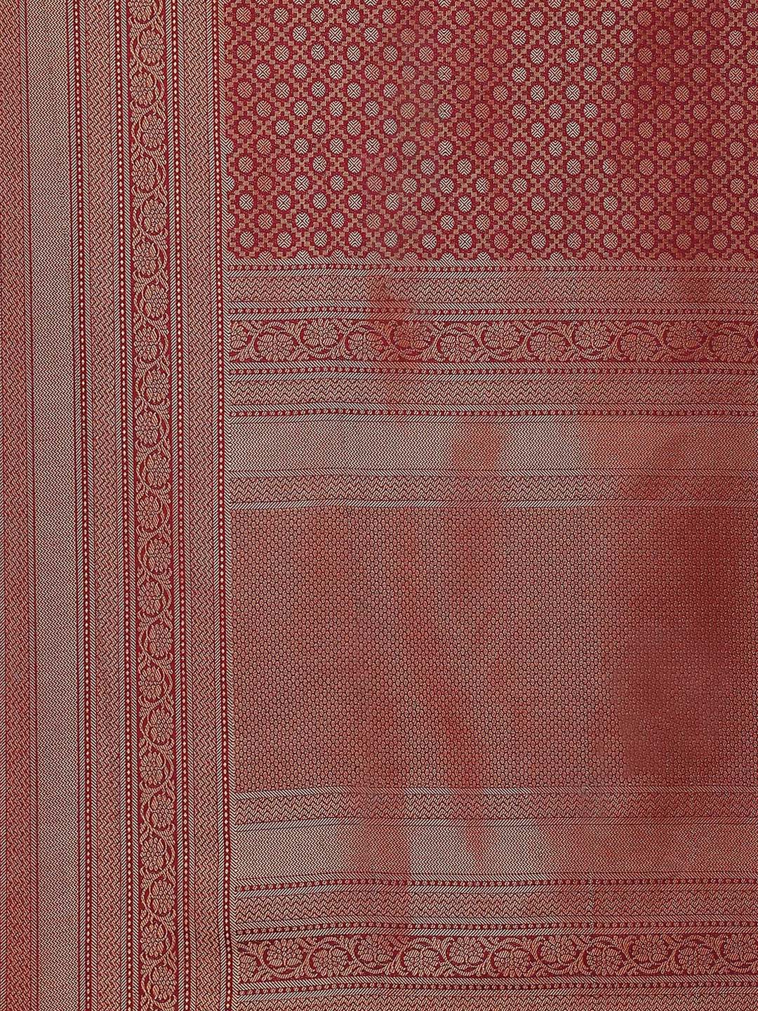 Zari Jaal Woven Handloom Saree