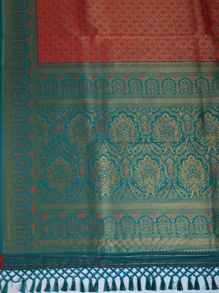 Woven Design Art Silk Saree
