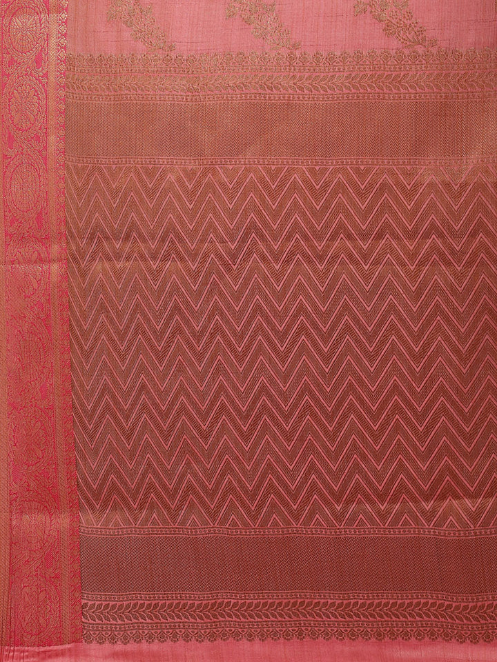 Zari Jaal Woven Handloom Saree