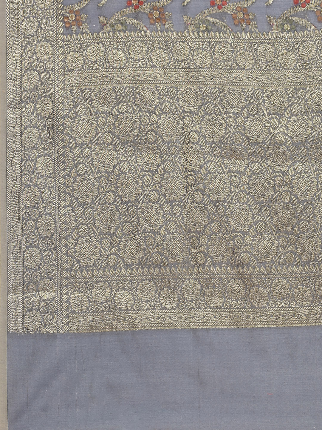 Zari Jaal Woven Cotton Saree