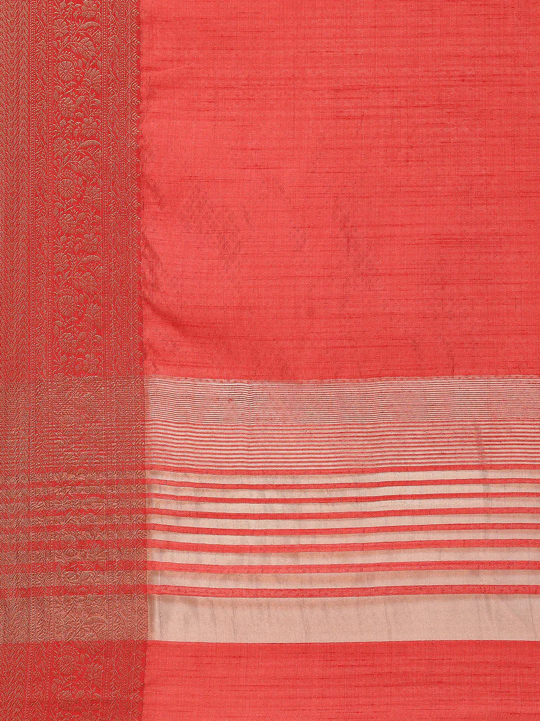 Zari Border Booti Handloom Woven Saree