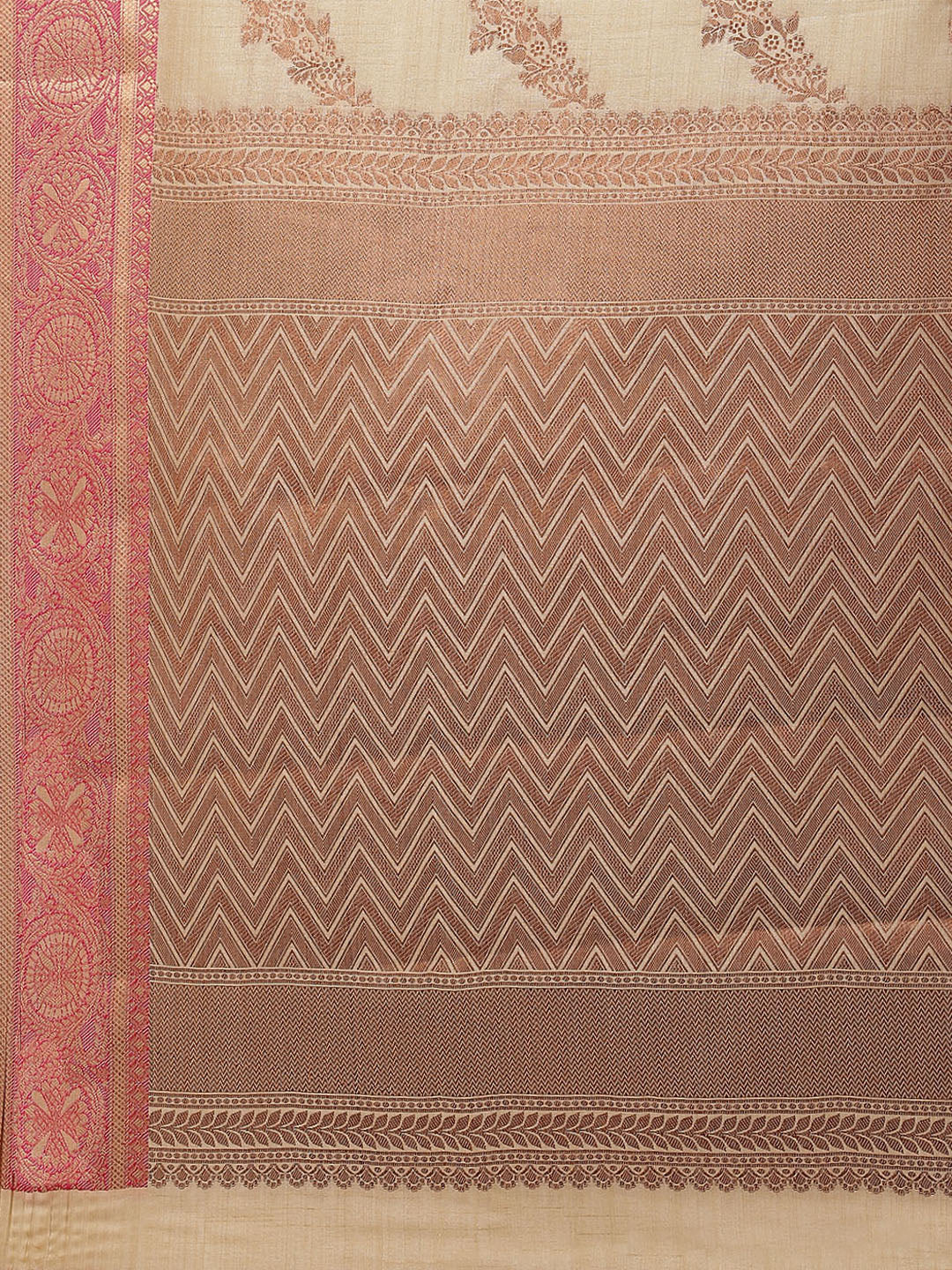 Zari Jaal Woven Handloom Saree