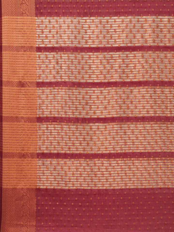 Zari Booti Handloom Woven Saree