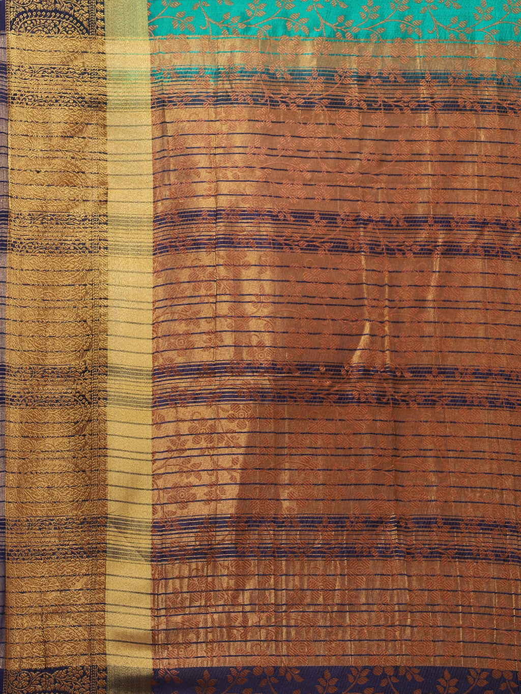 Resham Zari Border Handloom Woven Saree