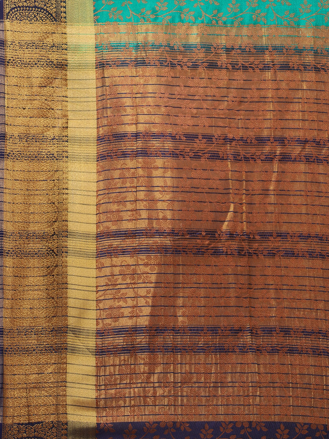 Resham Zari Border Handloom Woven Saree