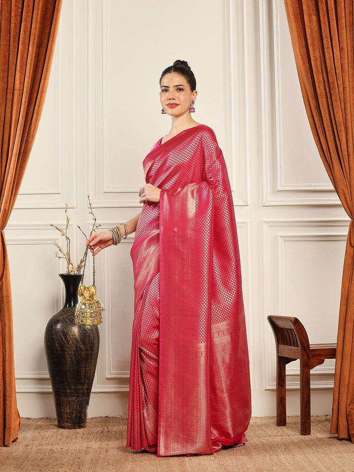 Woven Design Art Silk Saree