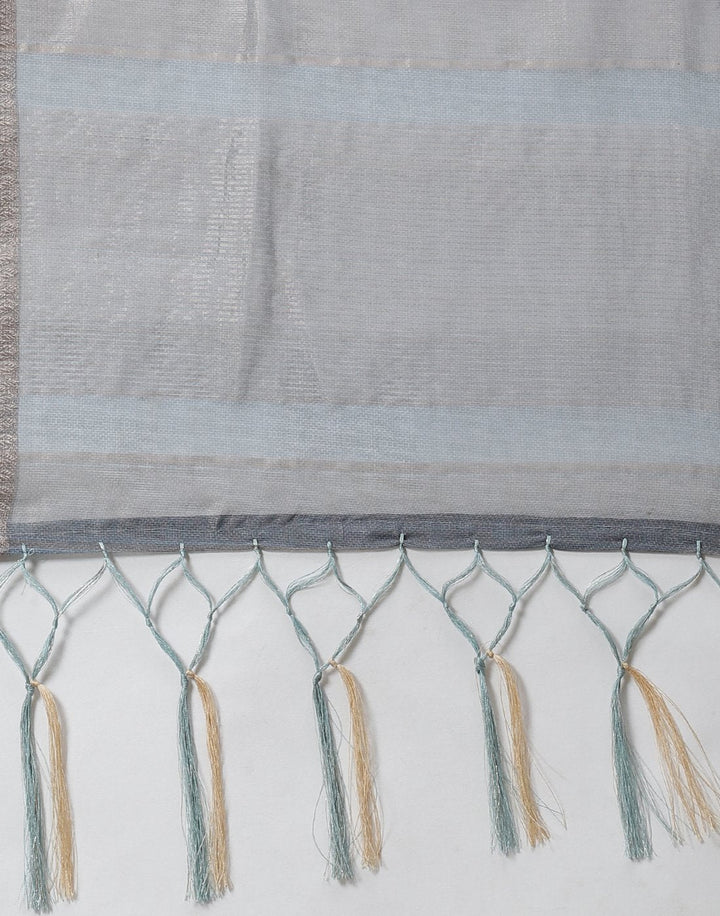 Digital Floral Printed Organza Saree
