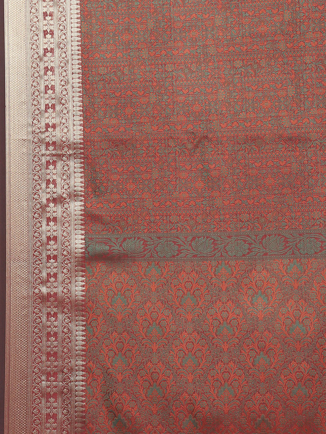 Zari Border Woven Cotton Saree