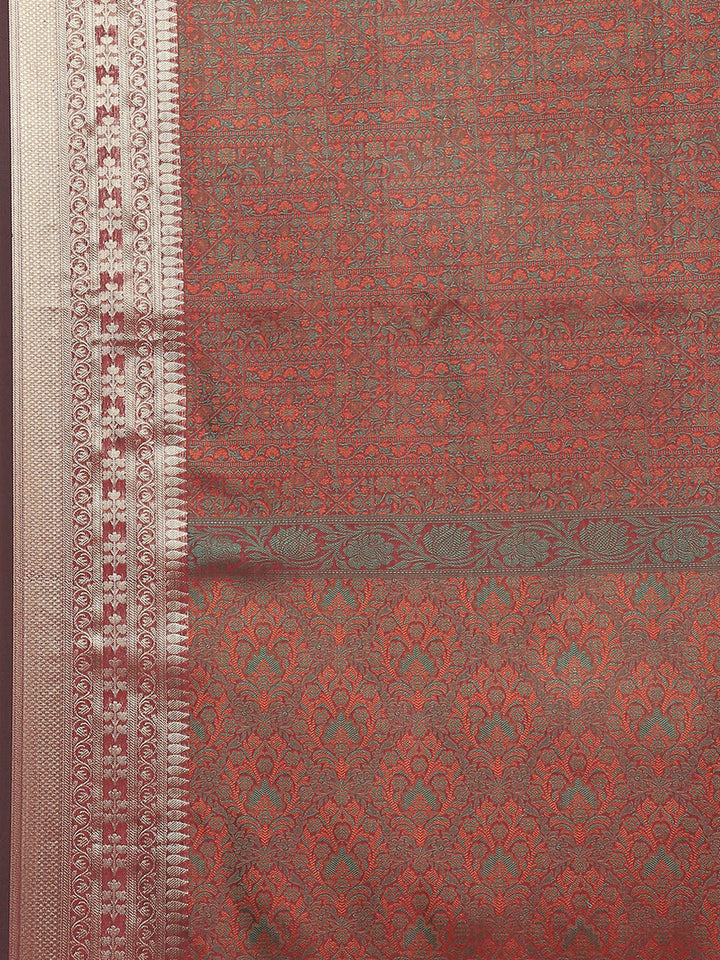 Zari Border Woven Cotton Saree