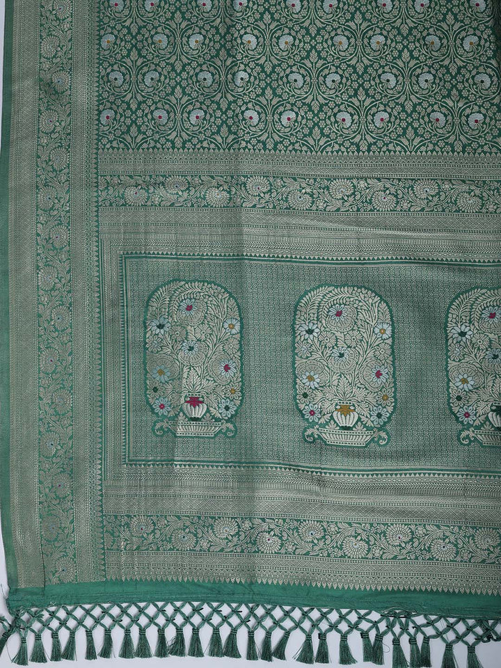 Woven Design Art Silk Saree