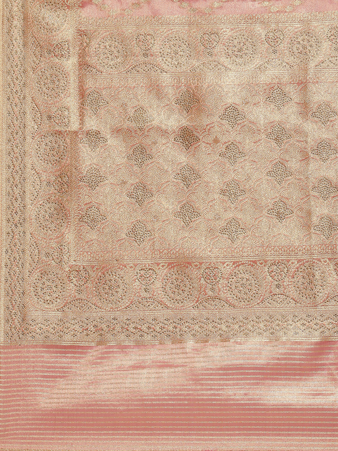 Zari Booti Woven Banarasi Saree