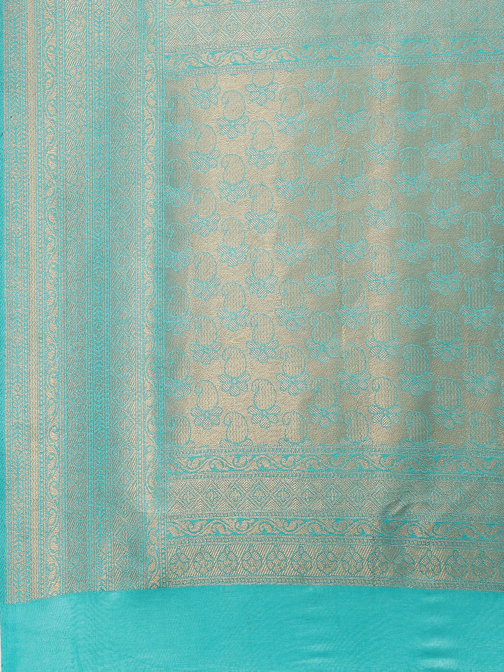 Zari Jaal Handloom Woven Saree