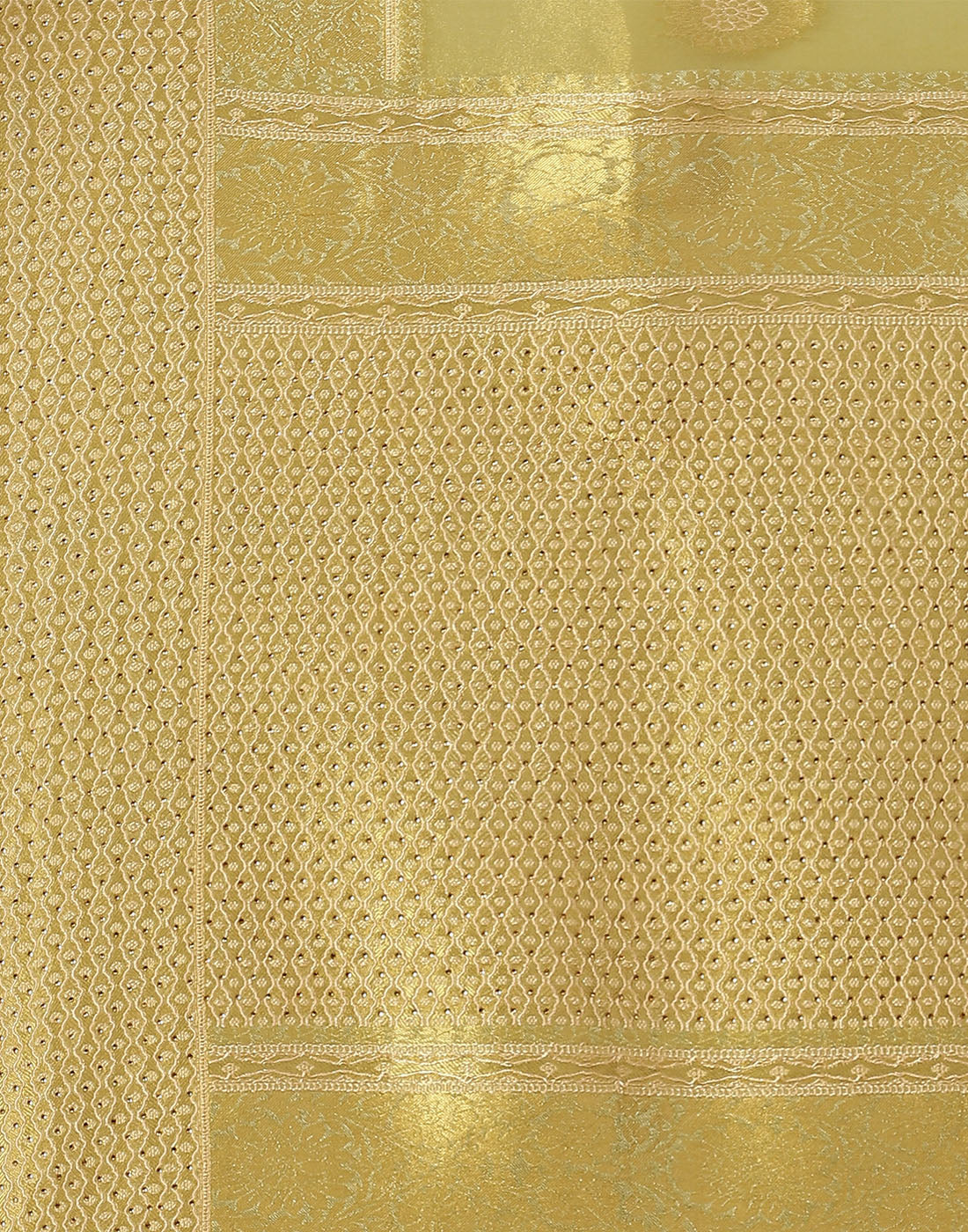 Embroidered Banarasi Kota Tissue Saree