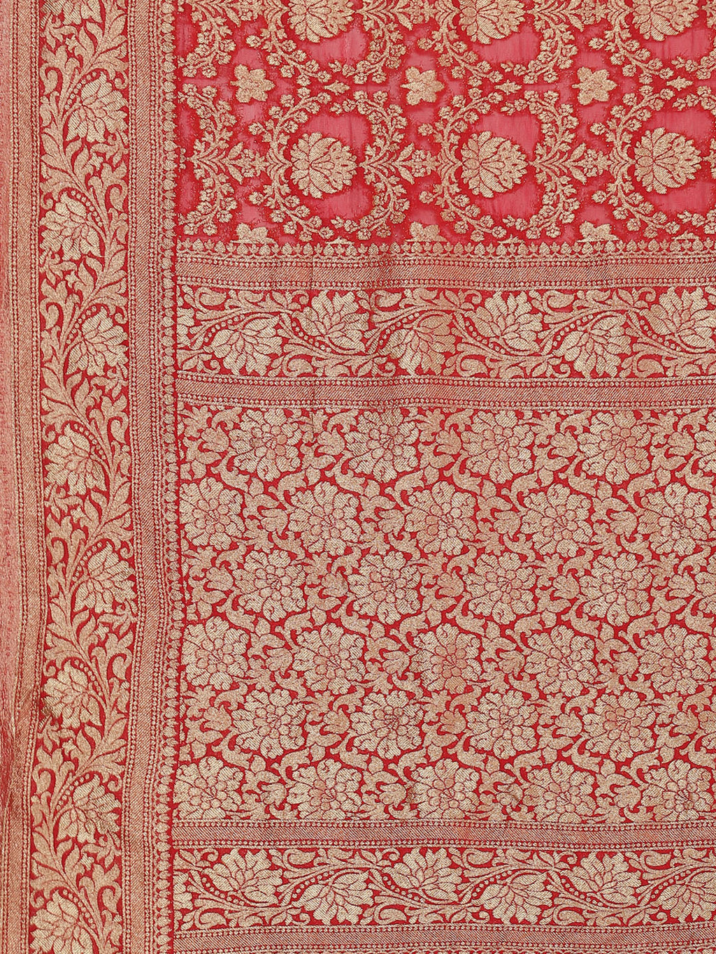 Zari Jaal Georgette Saree