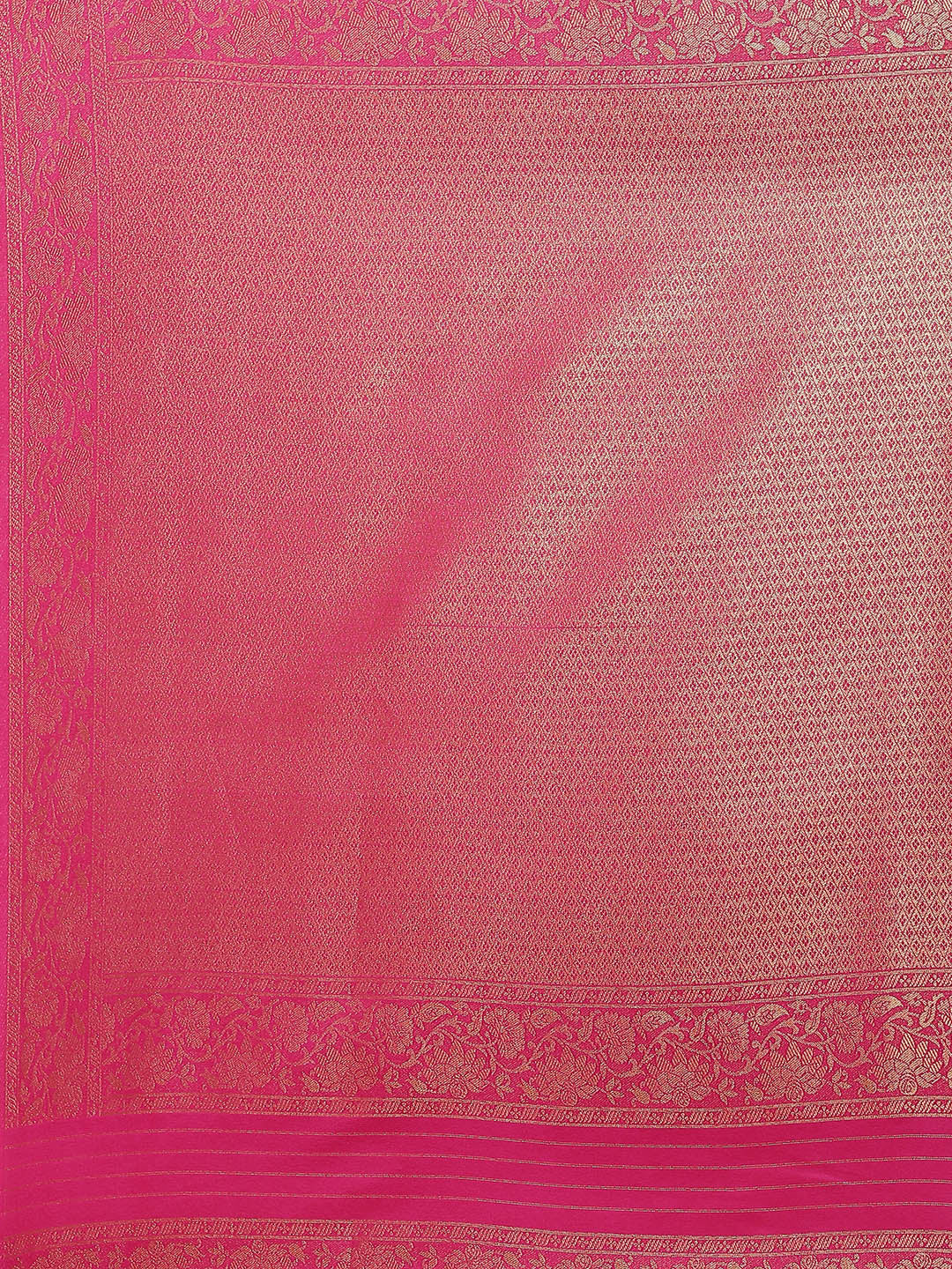 Floral Zari Jaal Woven Saree