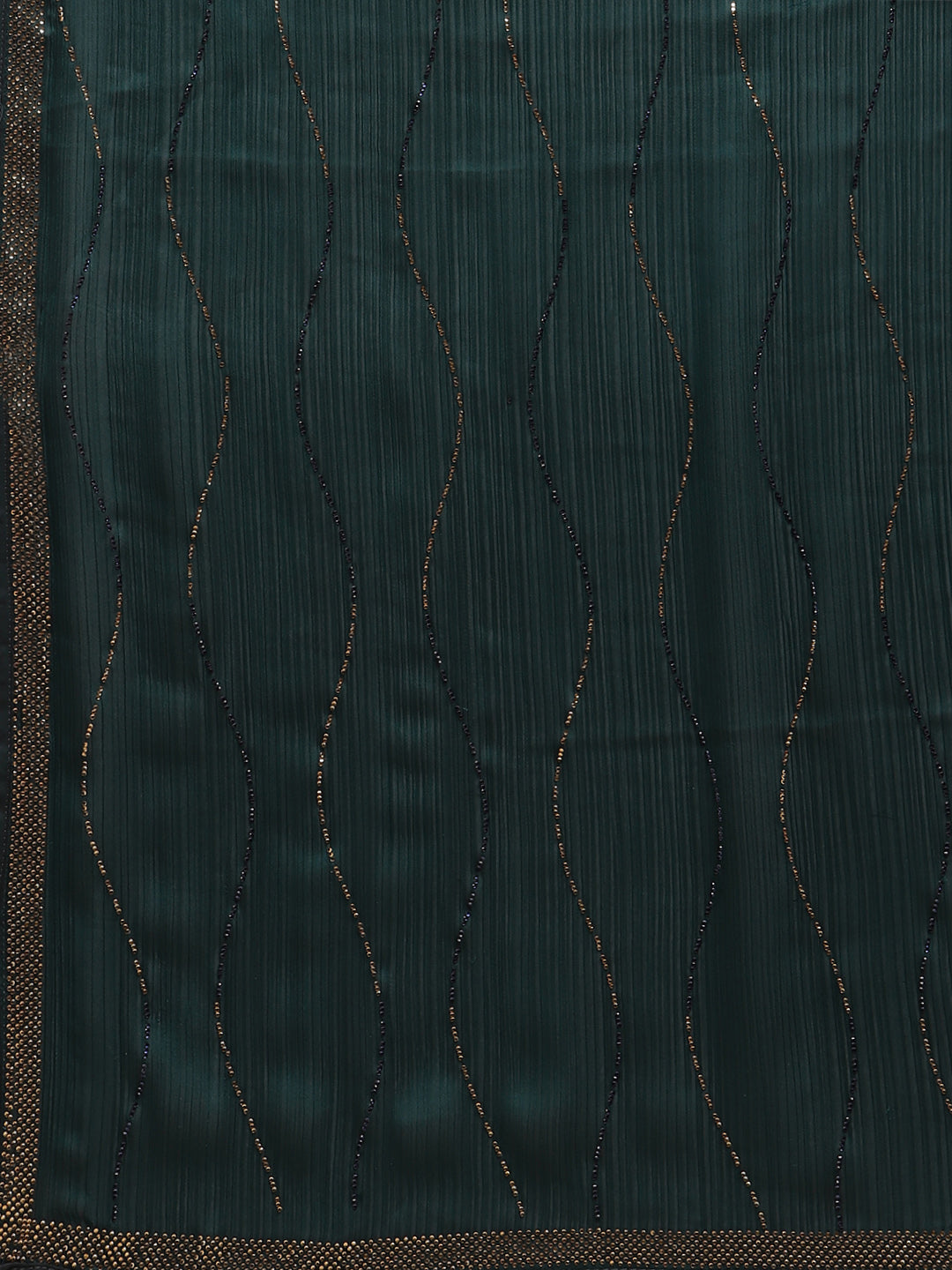 Stone Work Chiffon Embroidered Saree