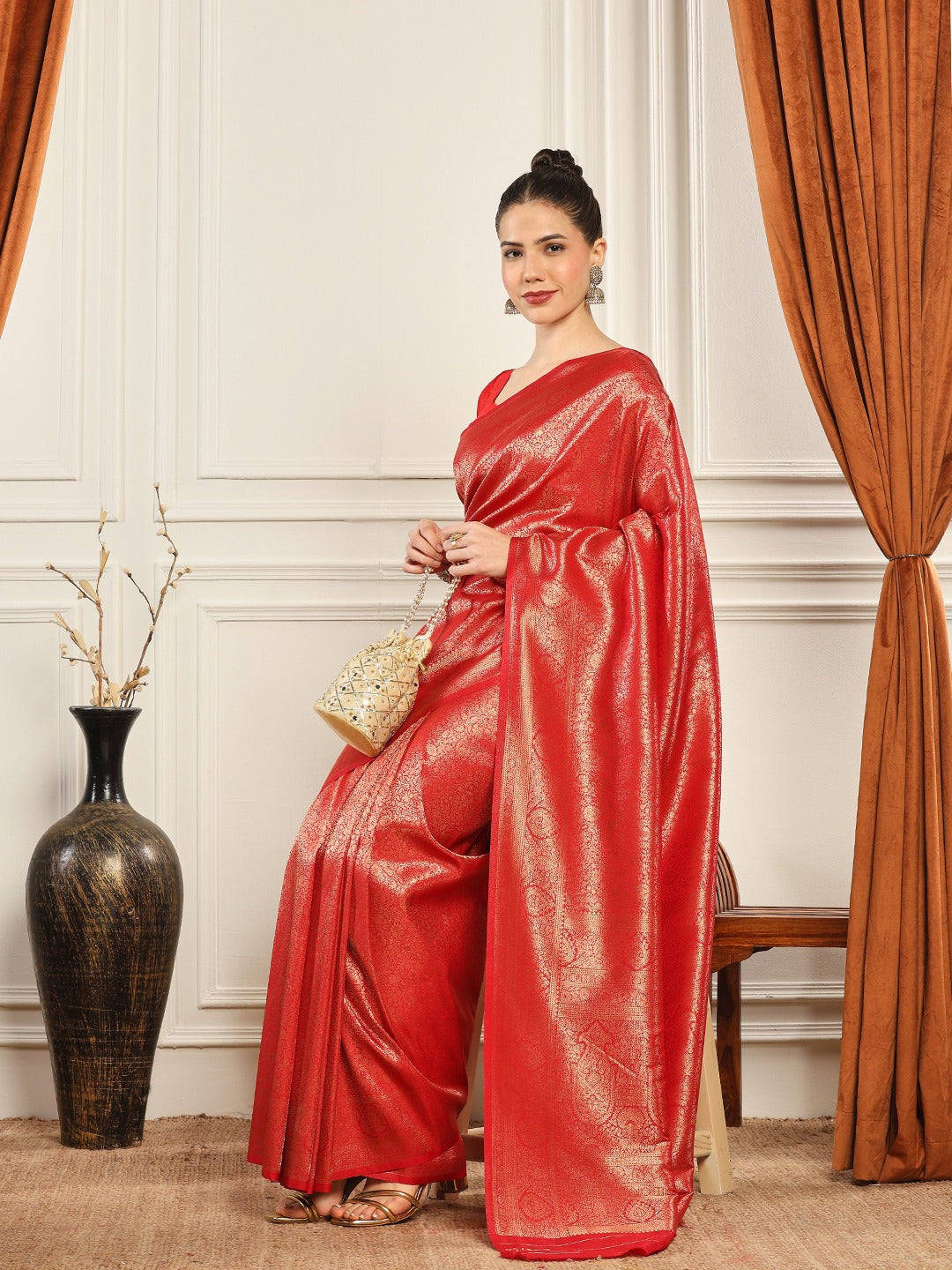 Woven Design Art Silk Saree