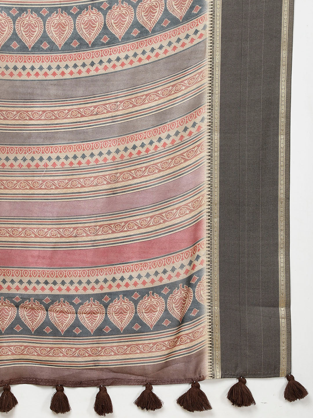 Digital Floral Printed Cotton Saree