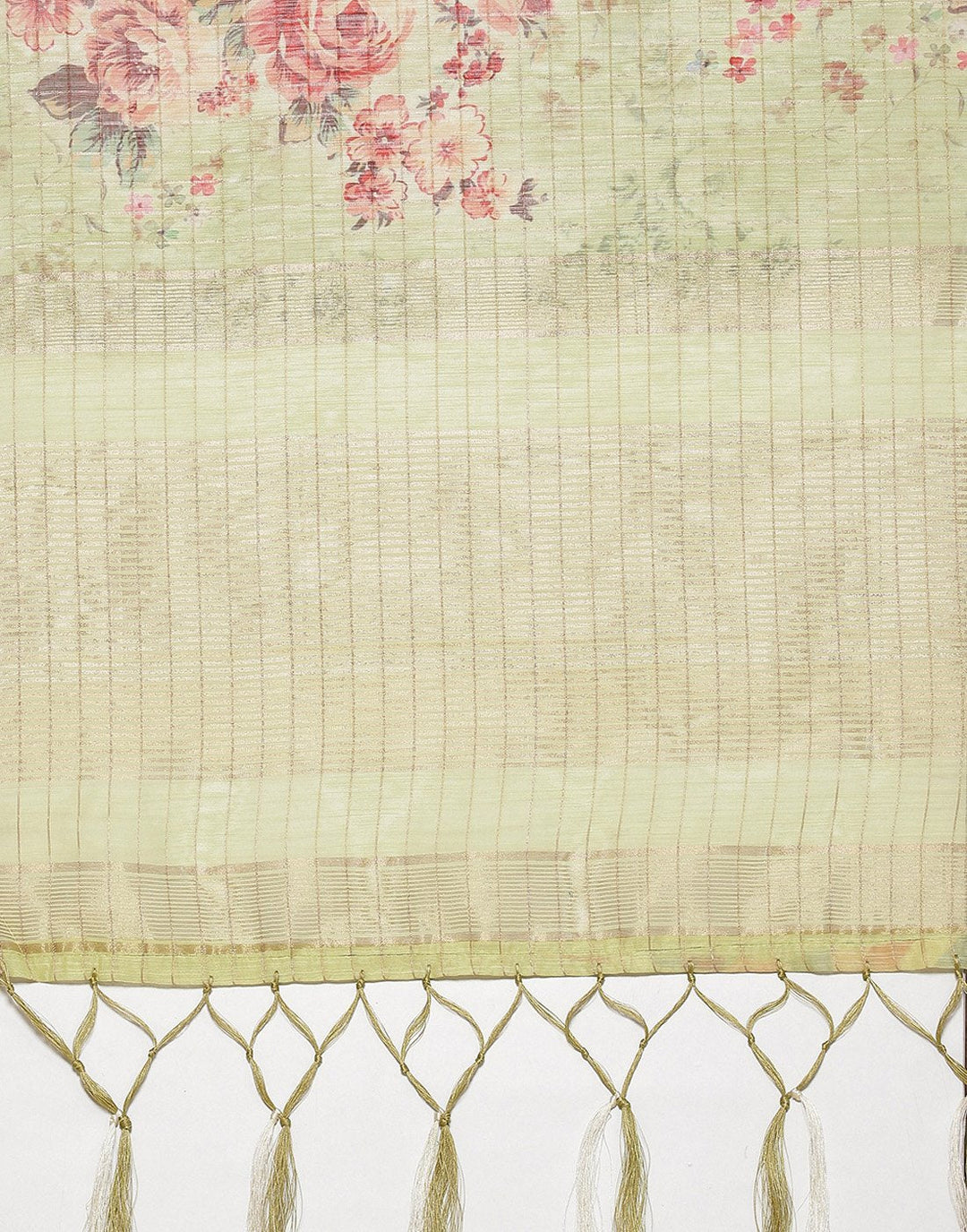 Digital Floral Linen Printed Saree