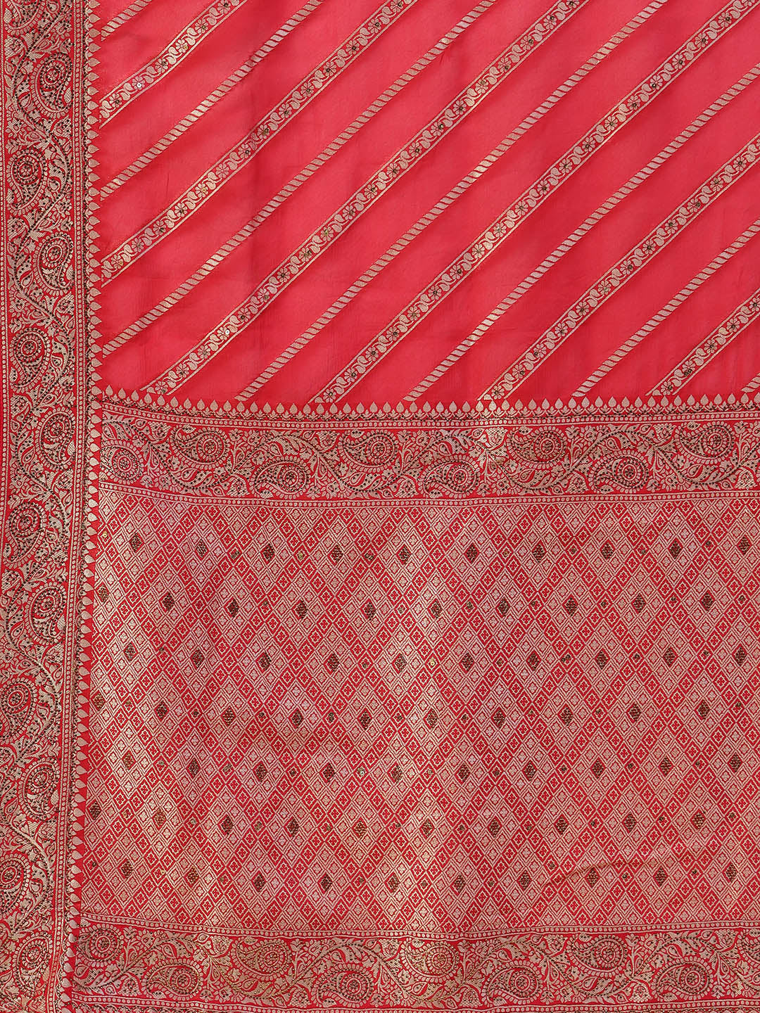 Swarovski Embroidered Organza Saree