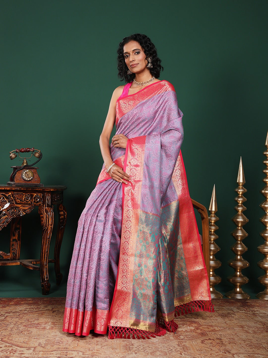 Woven Design Art Silk Saree