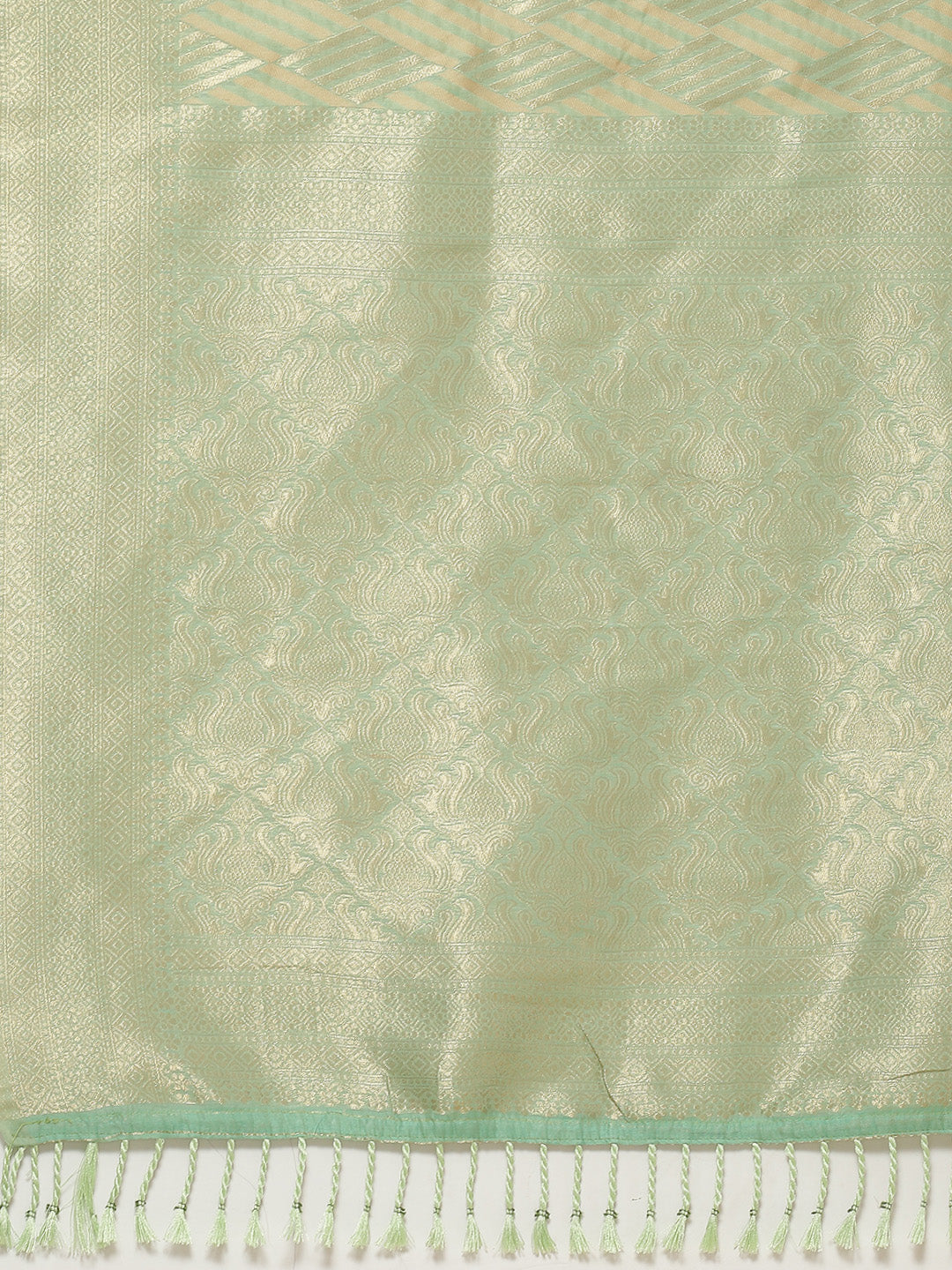 Zari Jaal Woven Cotton Saree