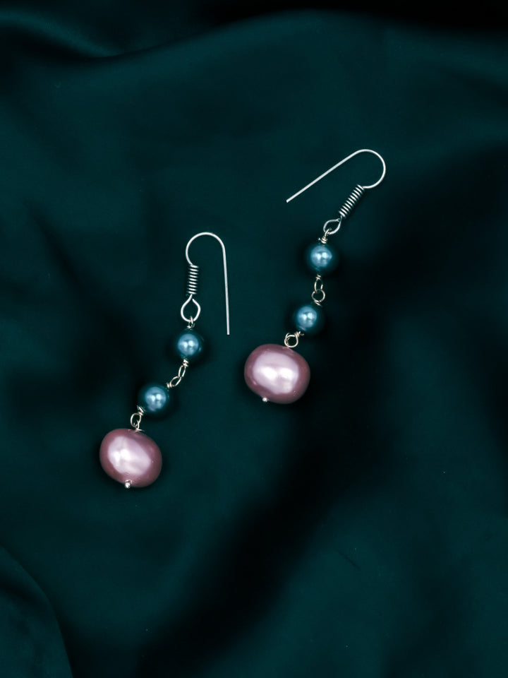 Multi Color Necklace Set With Earrings