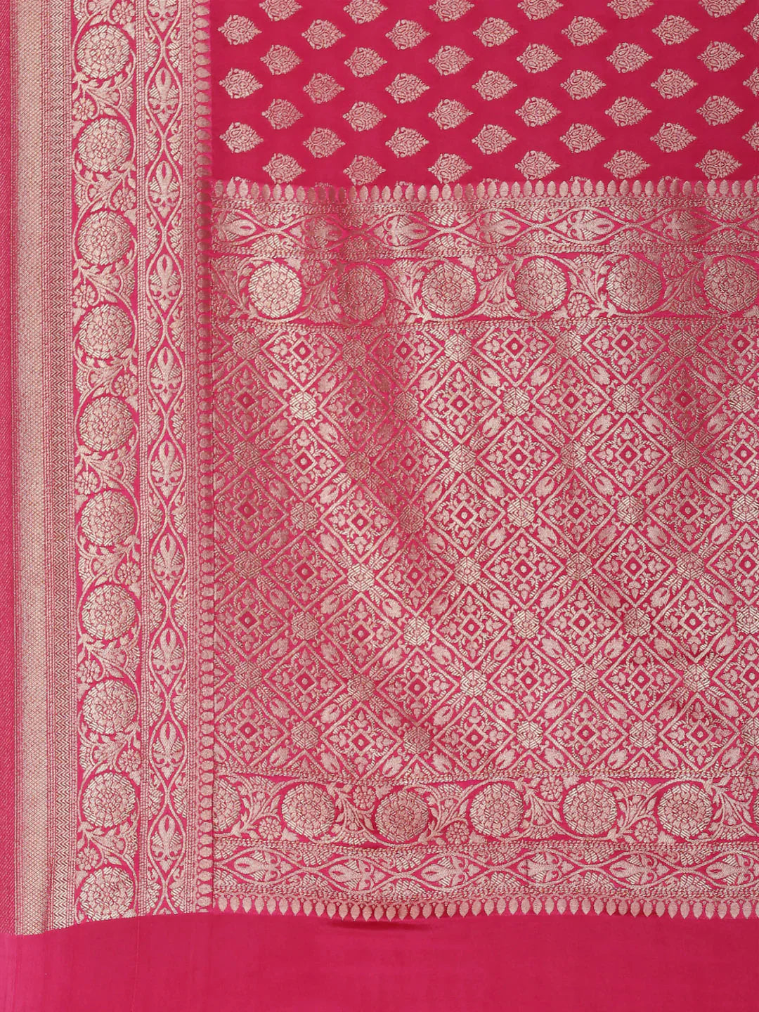 Zari Booti Handloom Woven Saree