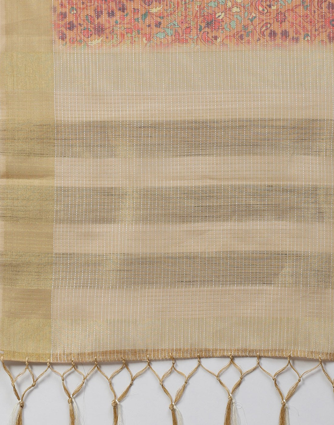 Cotton Chanderi Printed Saree