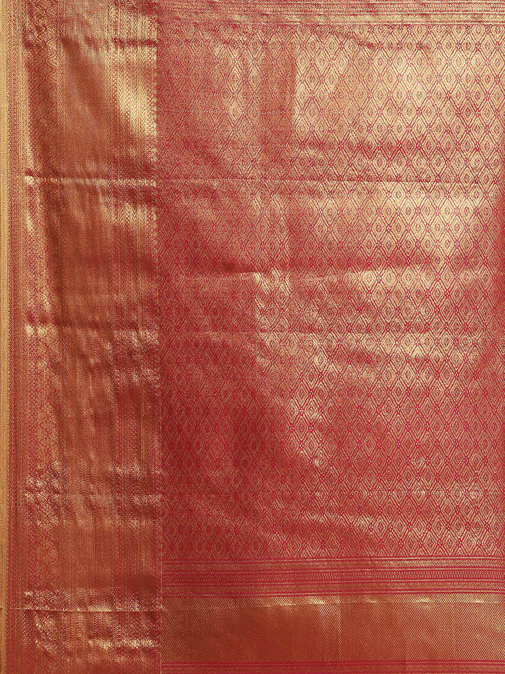 Woven Border Art Silk Saree