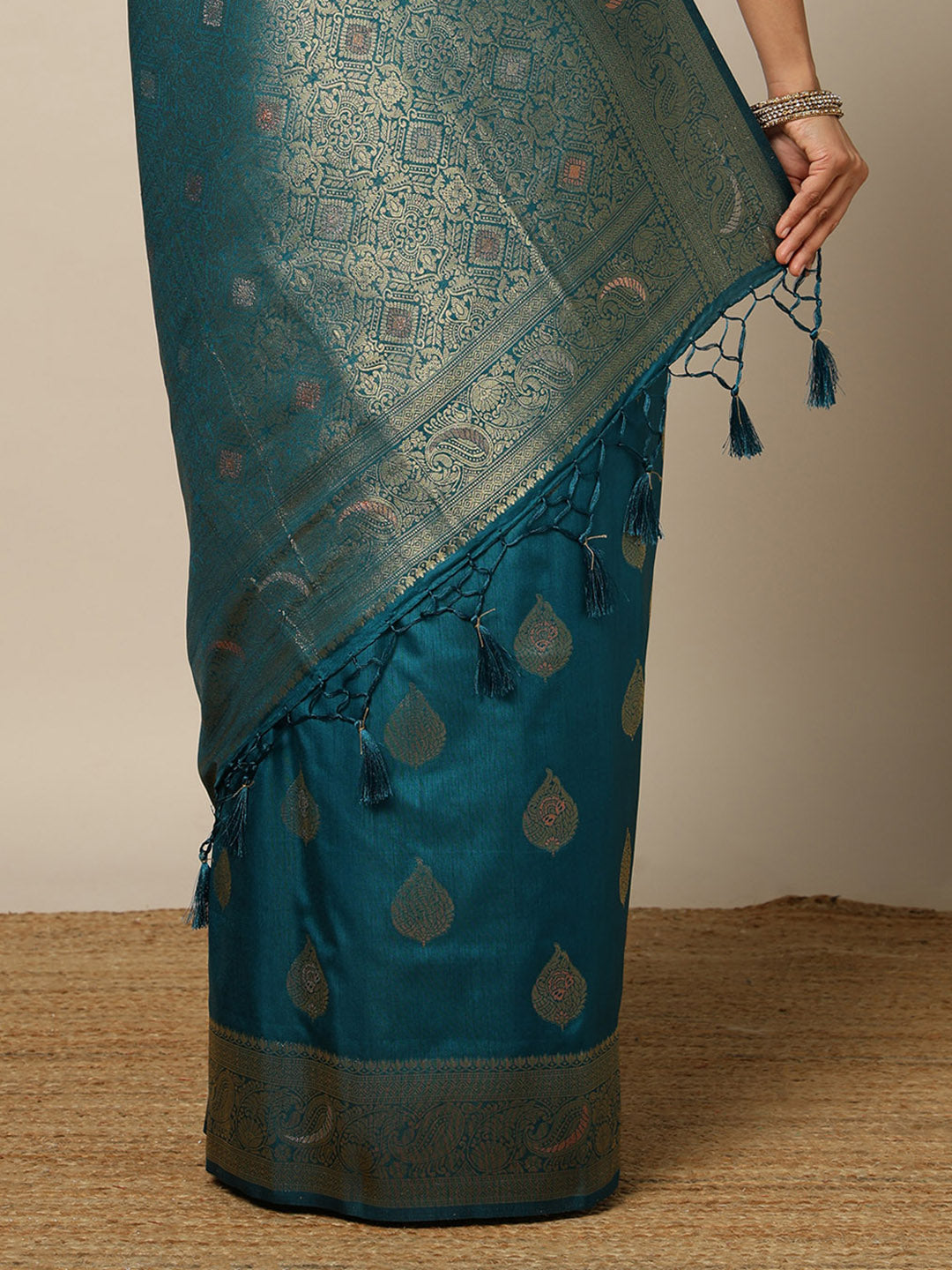Woven Design Doal Silk Saree