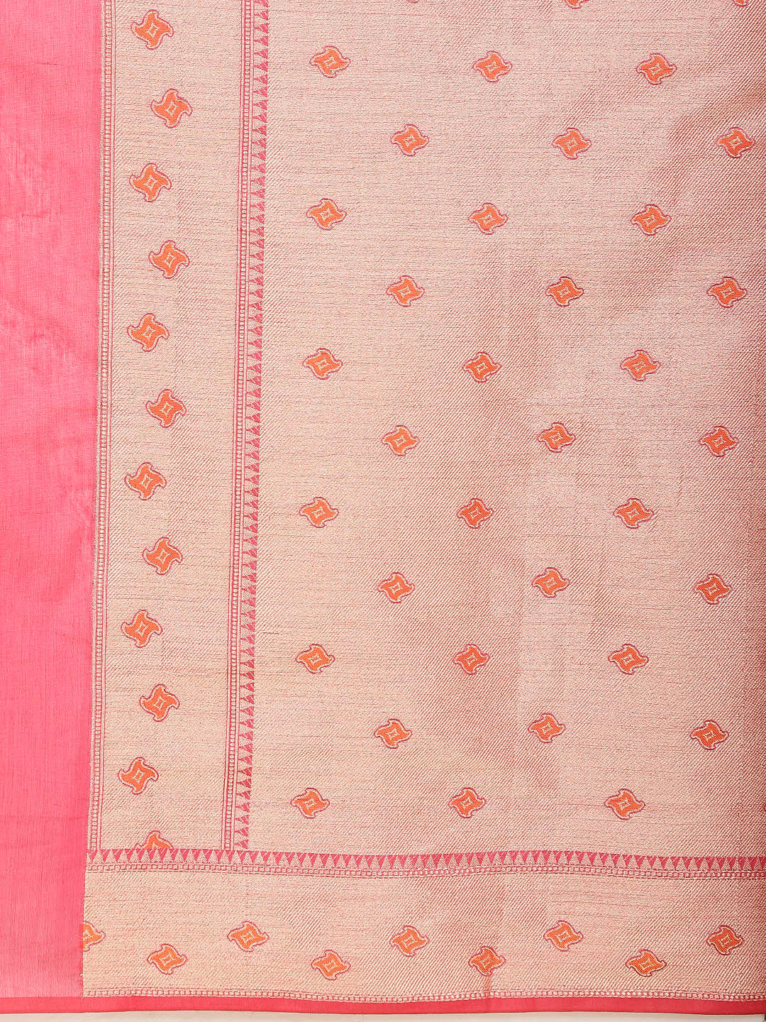 Zari Jaal Woven Cotton Saree
