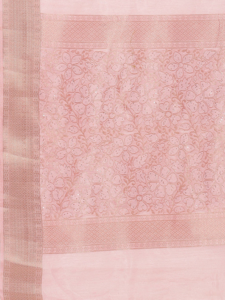 Zari Border Woven Cotton Saree