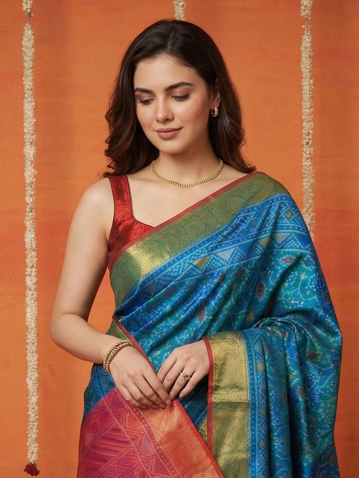 Woven Design Art Silk Saree