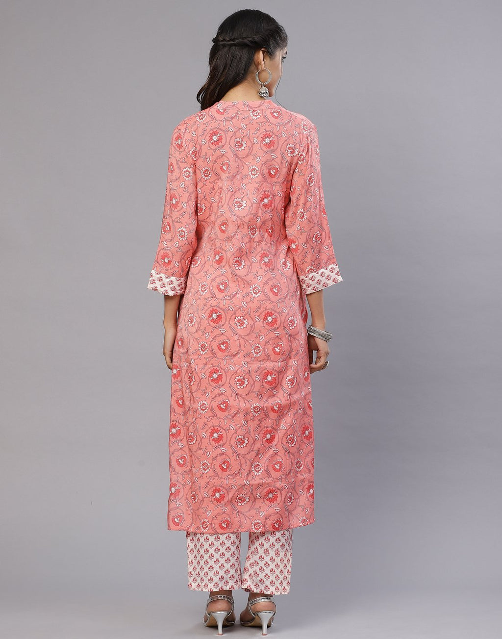 Cotton Printed Kurti with Palazzo