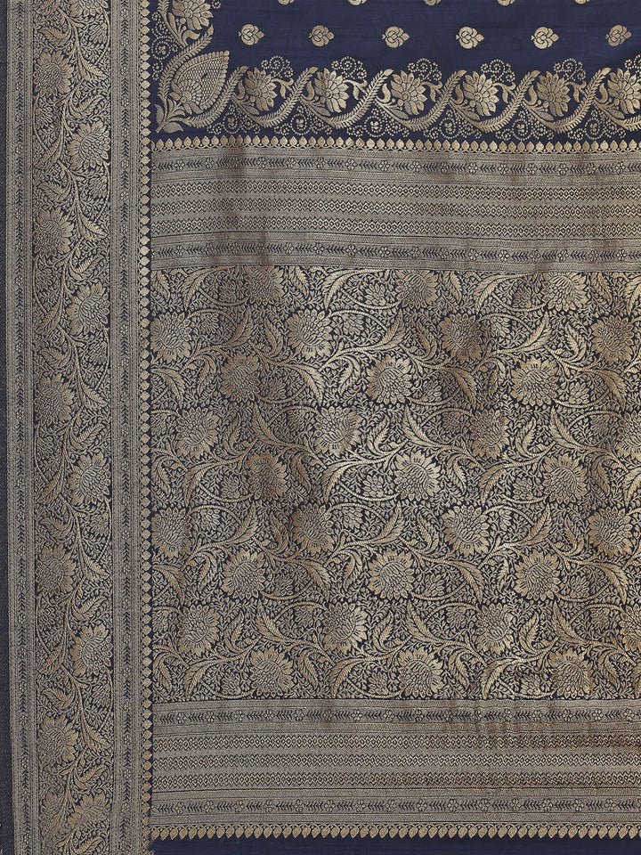 Zari Border Woven Handloom Saree