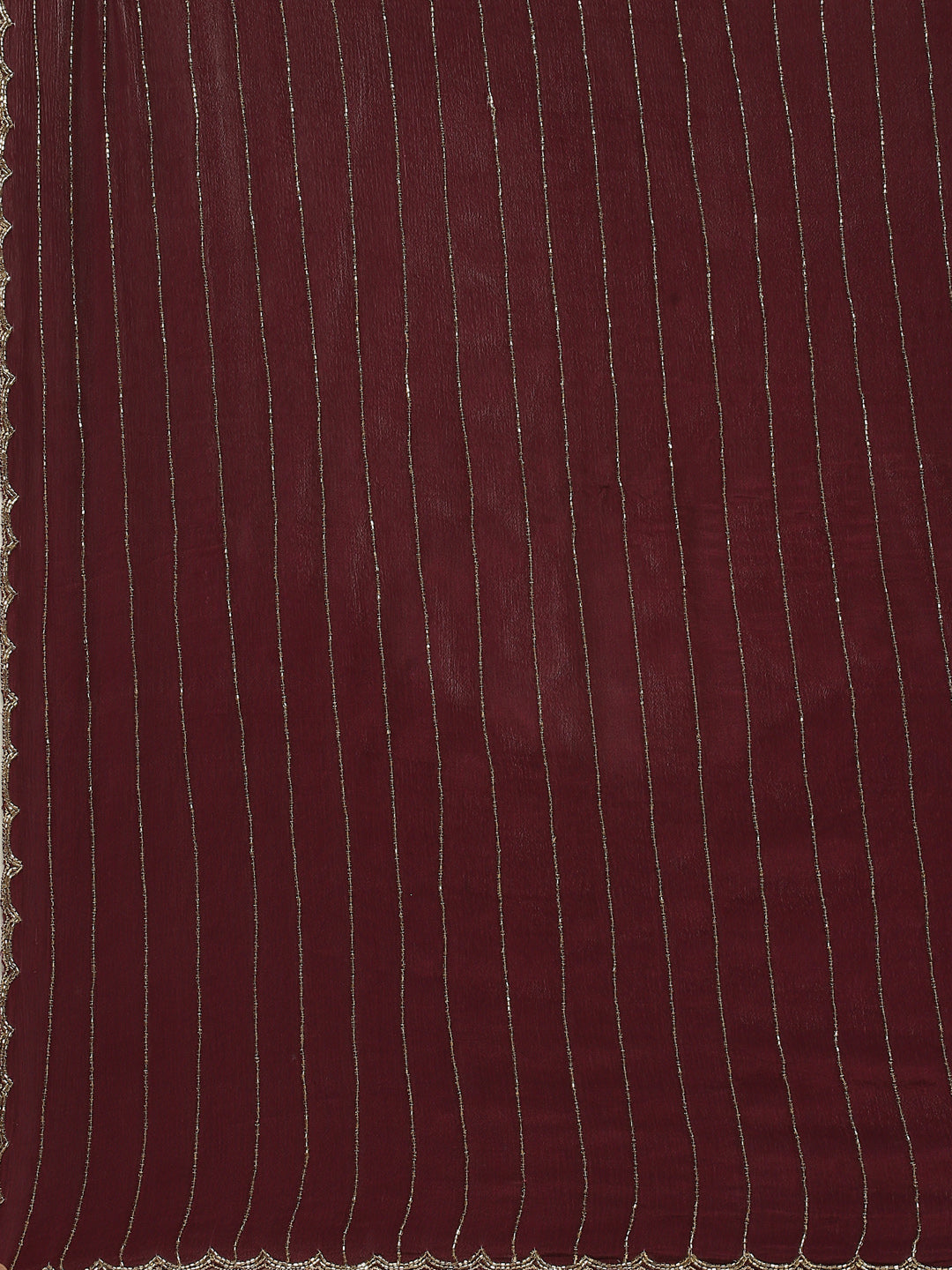 Cutdana Embroidered Crepe Saree